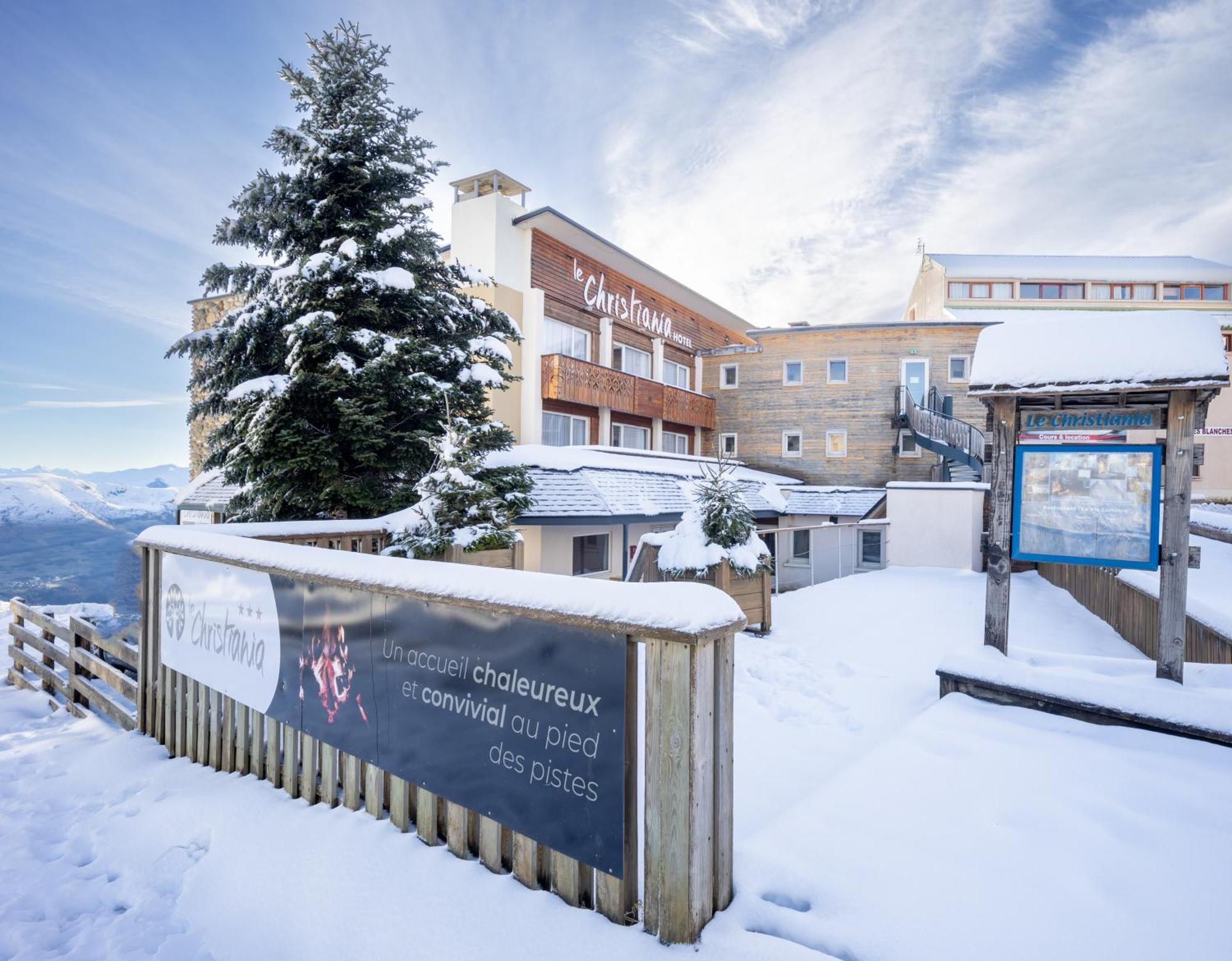 Le Christiania Otel Saint-Lary-Soulan Dış mekan fotoğraf